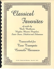 cover Classical Favorites Trumpet Duet cover
